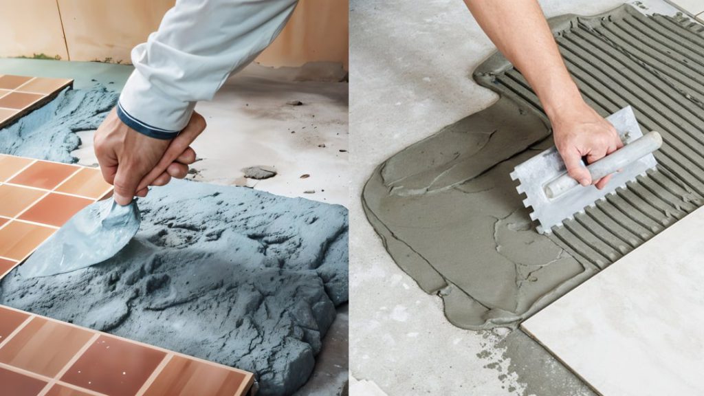 Cement vs Tile Adhesive: Which One Should You Choose for Tiling Projects?